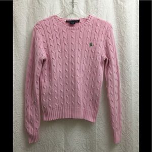 Pink Ralph Lauren Sport Sweater